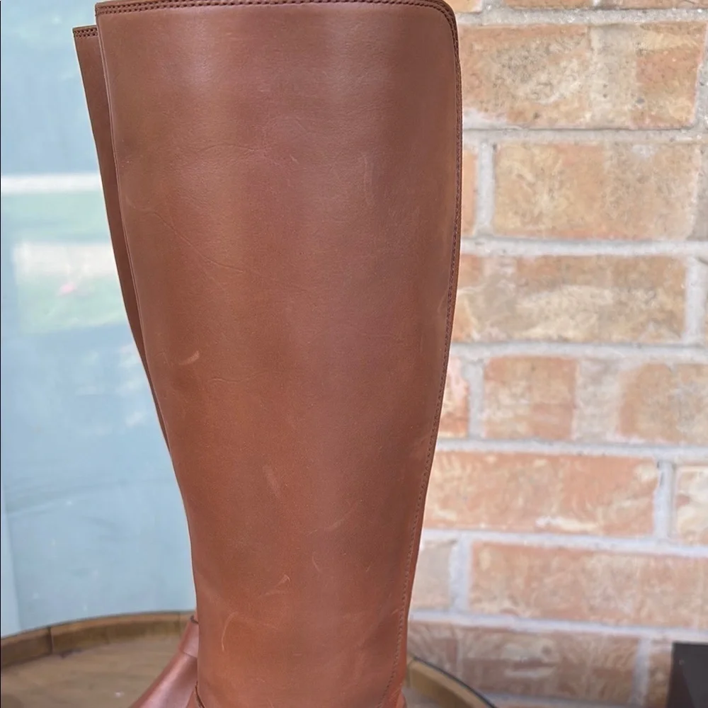 Clarks Tan Leather Boots